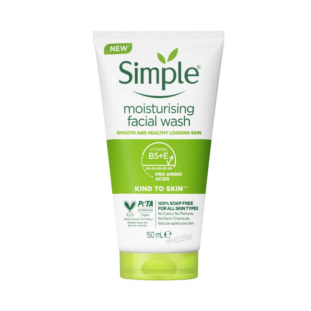 Simple Kind To Skin Moisturising Facial Wash 150ml