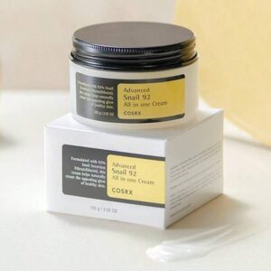 COSRX Advanced Snail 92 All In One Cream hydrating Korean moisturizer