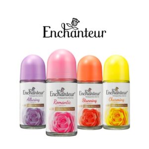 Enchantuer Perfumed Roll-On Deodorant Combo Alluring Romantic Stunning Charming for Women