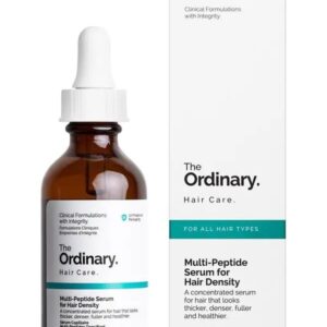 The Ordinary Multi-Peptide Serum for Hair Density 60ml dropper bottle for hair growth and thicker hair