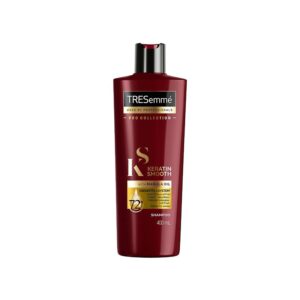 TRESemmé Keratin Smooth Shampoo 400ml for frizz-free smooth shiny hair