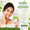 Simple Micellar Water 200ml makeup remover and hydrating facial cleanser for all skin types
