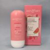 DOT & KEY Watermelon Cooling Sunscreen Aqua-Gel SPF 50+ PA++++ 80g with watermelon extract and hyaluronic acid displayed beside a watermelon slice.